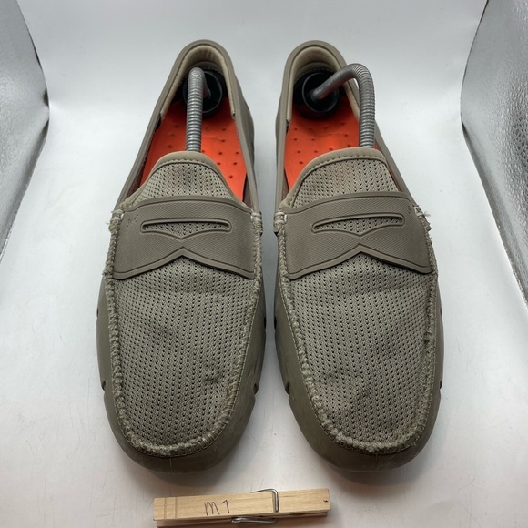 Swims men’s green penny loafers size 10 main image 7